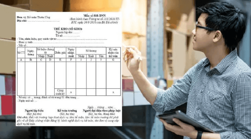 Thẻ kho: Hướng dẫn lập chuẩn, vai trò và ứng dụng WMS