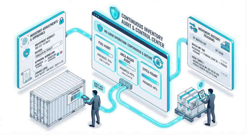 Bảo mật & kiểm soát – Kiểm kê “không gián đoạn”